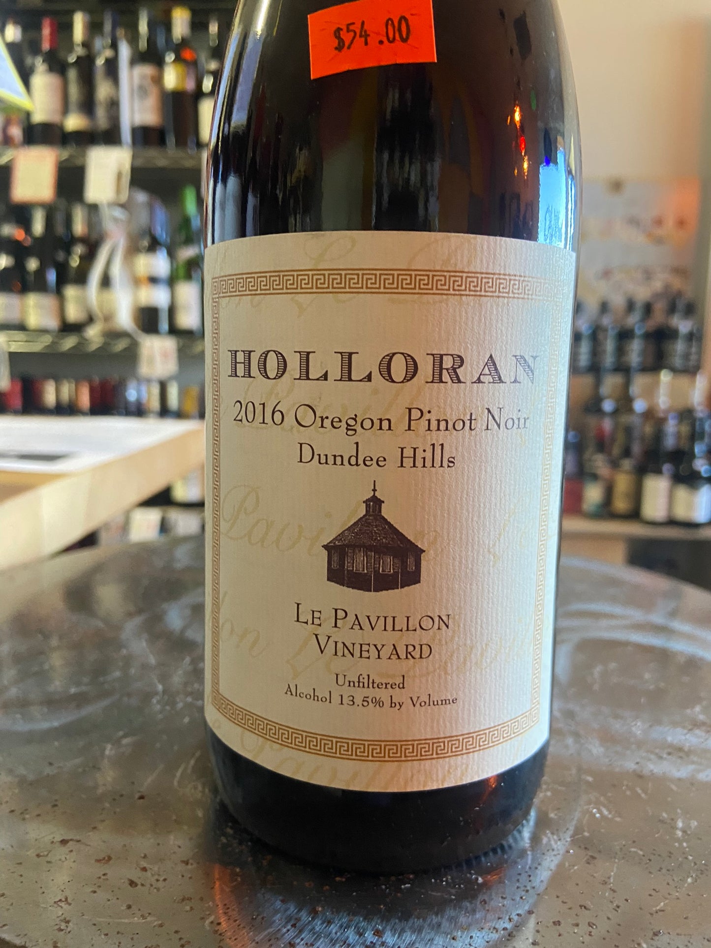 HOLLORAN VINEYARDS 2016 Pinot Noir 'Le Pavillon Vineyard' (Willamette Valley, OR)