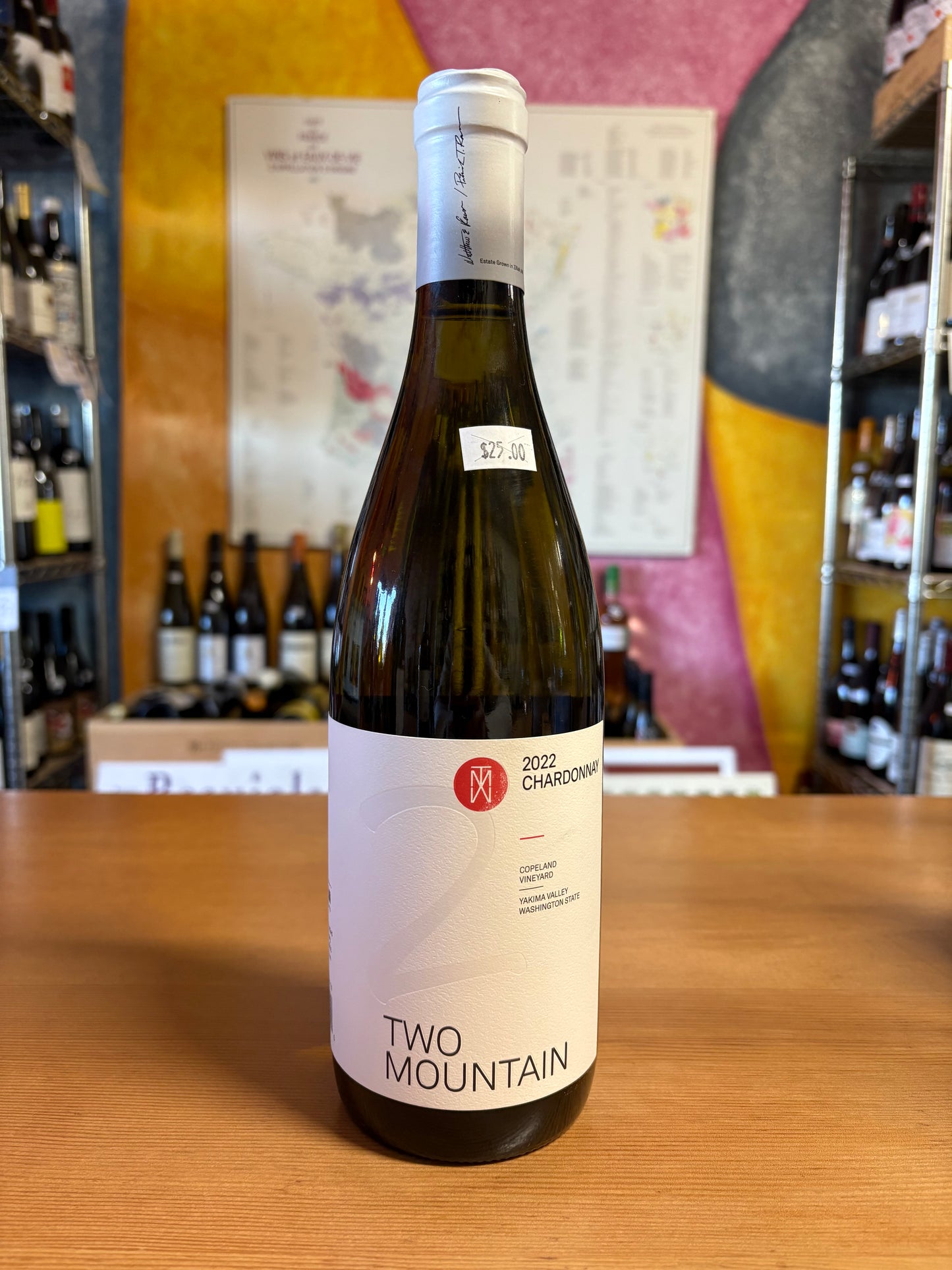 TWO MOUNTAIN 2022 Chardonnay (Yakima Valley, WA)