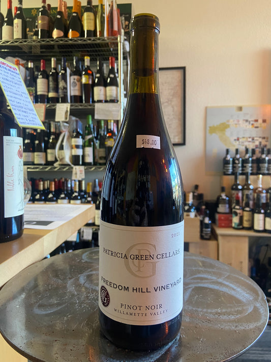 PATRICIA GREEN CELLARS 2021 Pinot Noir 'Freedom Hill Vineyard' (Willamette Valley, OR)