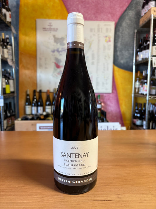 JUSTIN GIRARDIN 2022 Santenay Premier Cru 'Beauregard' (Burgundy, FR)