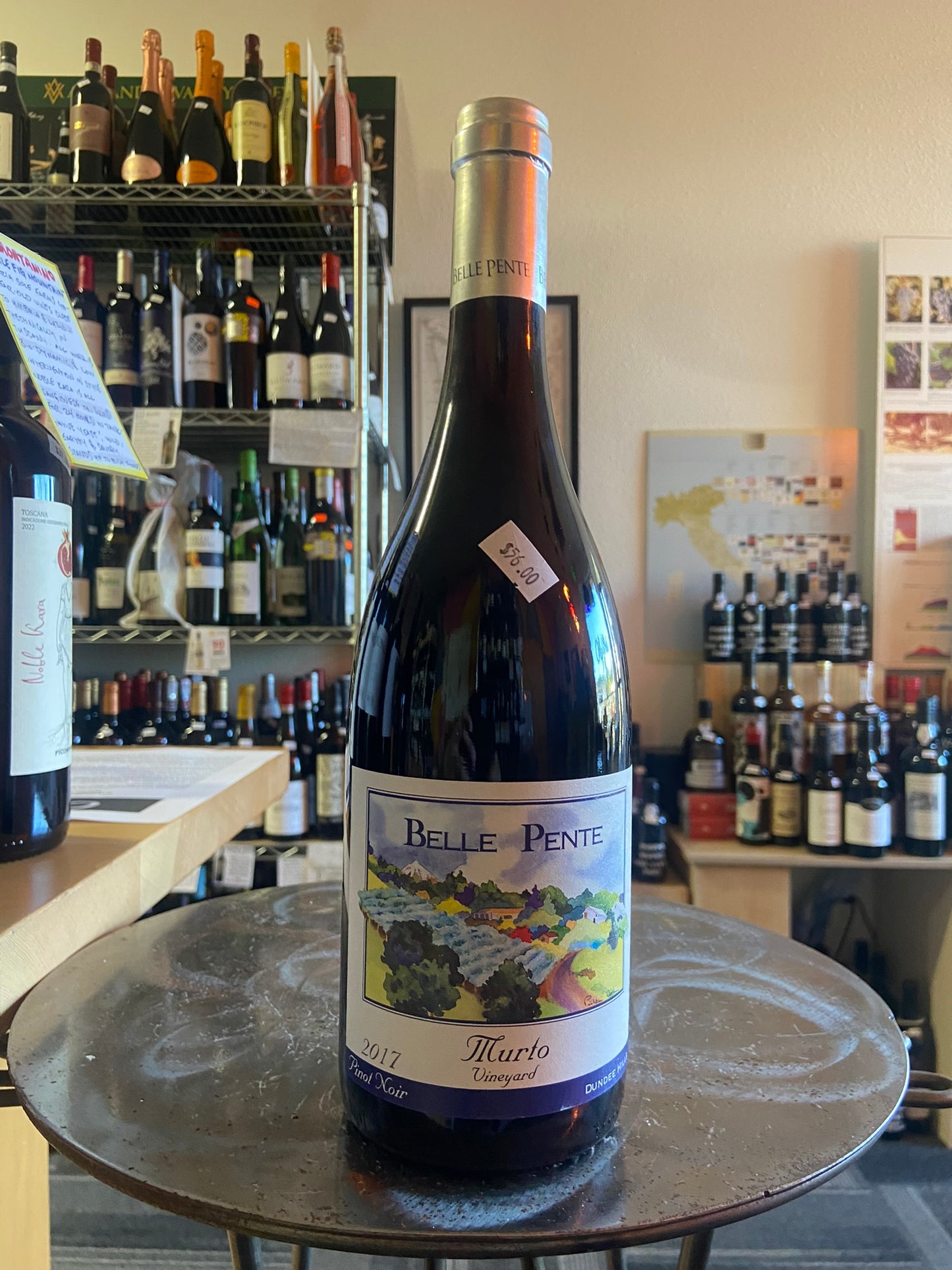 BELLE PENTE 2017 Pinot Noir 'Murto Vineyard' (Willamette Valley, OR)