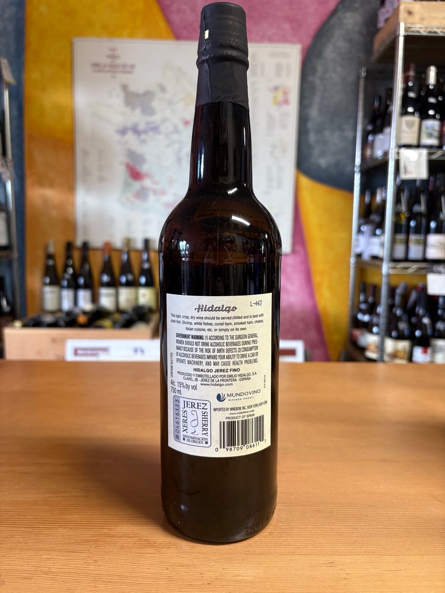 HIDALGO NV Fino Sherry (Jerez, Spain)