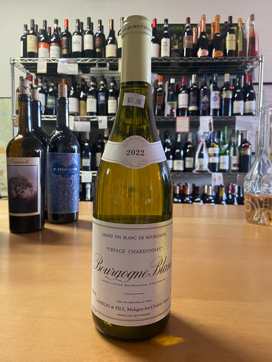 LAMBLIN & FILS 2022 Bourgogne Blanc 'Cepage Chardonnay' (Burgundy, France)