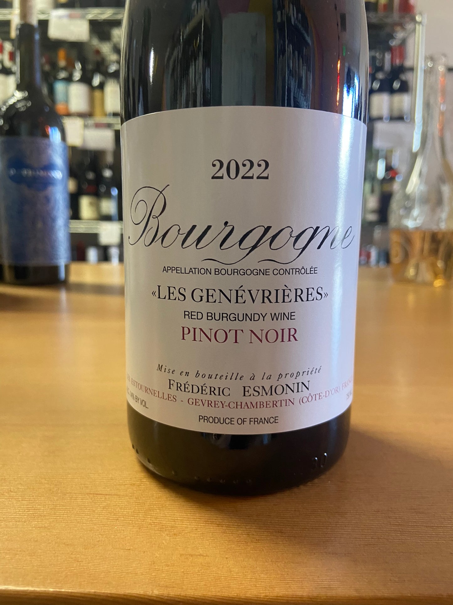 FREDERIC ESMONIN 2022 Pinot Noir 'Les Genevrieres' (Burgundy, France)