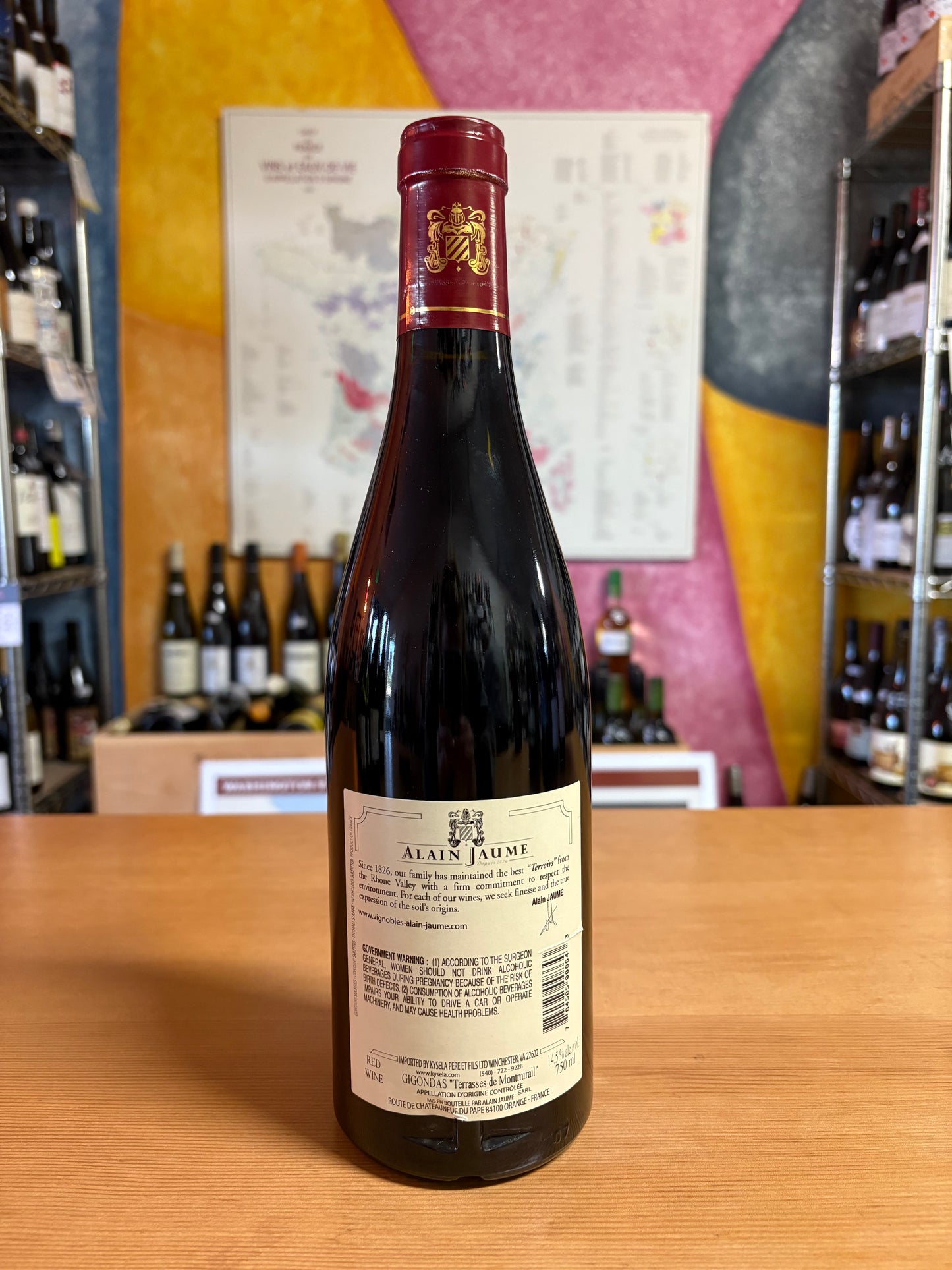 ALAIN JAUME 2020 Gigondas ‘Terrasses de Montmirail’ (Rhone, FR)