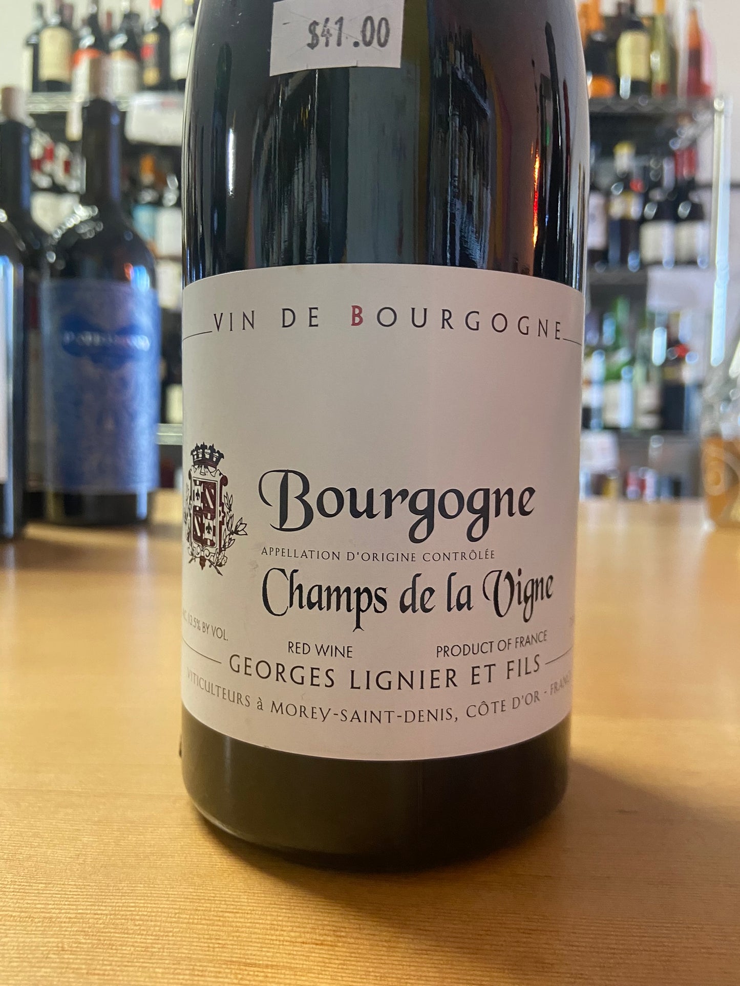 GEORGES LIGNIER ET FILS 2020 Pinot Noir 'Champs de la Vigne' (Burgundy, France)