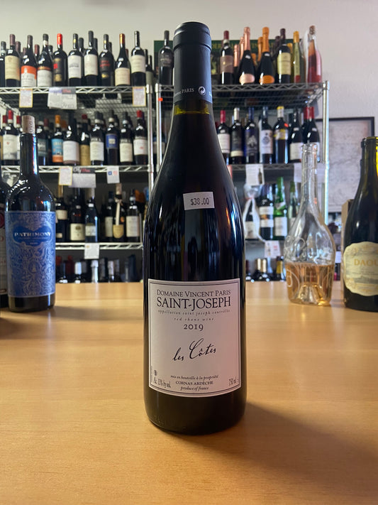 DOMAINE VINCENT PARIS 2019 Syrah 'Les Cotes' (Rhone, France)