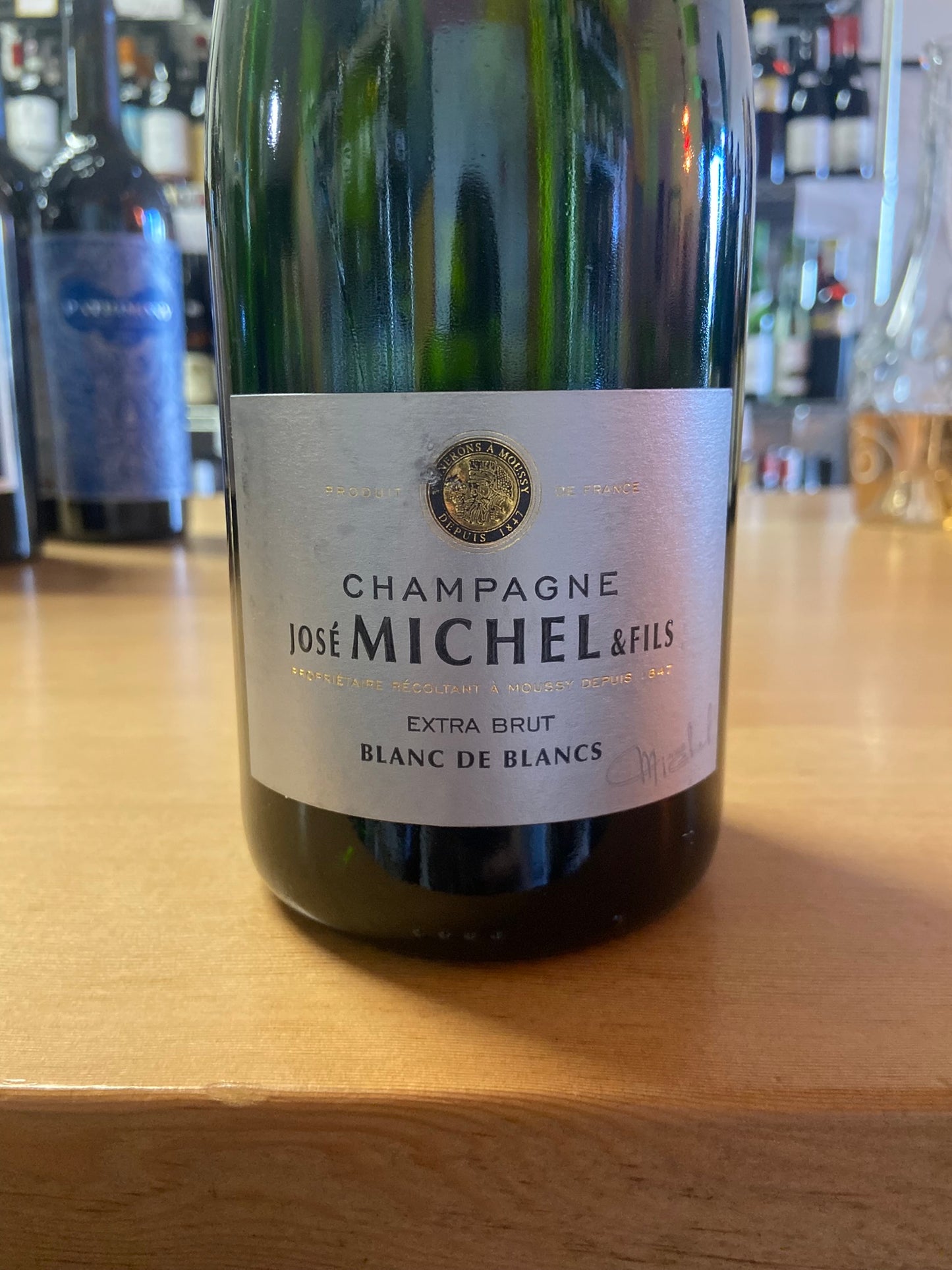 JOSE MICHEL & FILS NV Champagne 'Blanc de Blancs Brut' (Champagne, France)