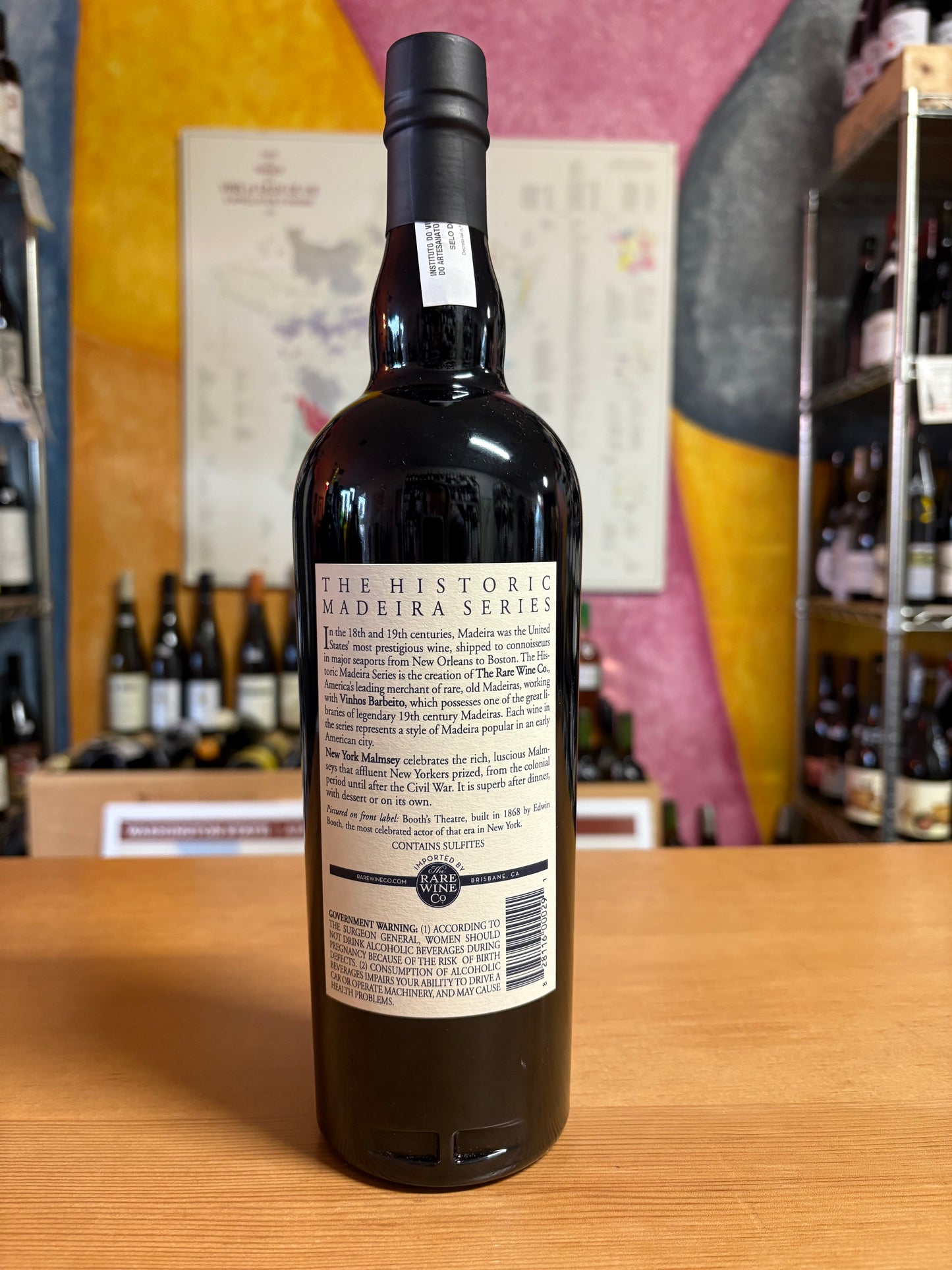 RARE WINE CO. NV Madeira 'New York Malmsey' (Madeira, Portugal)