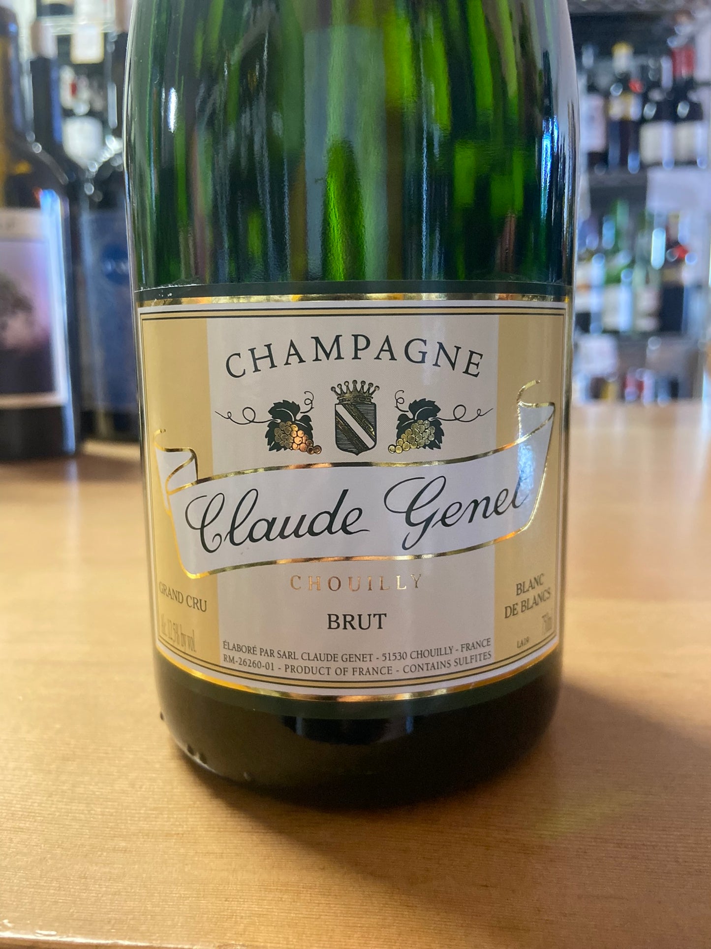CLAUDE GENET NV Champagne 'Chouillu Brut' (Champagne, France)