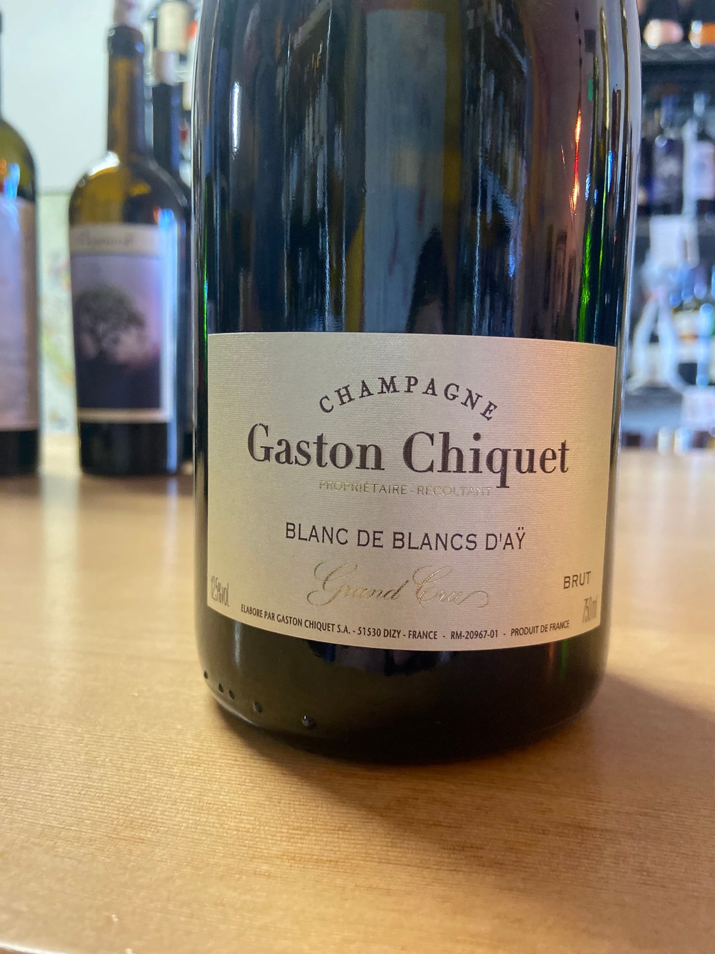 GASTON CHIQUET NV Champagne 'Blanc de Blancs D'ay' (Champagne, France)