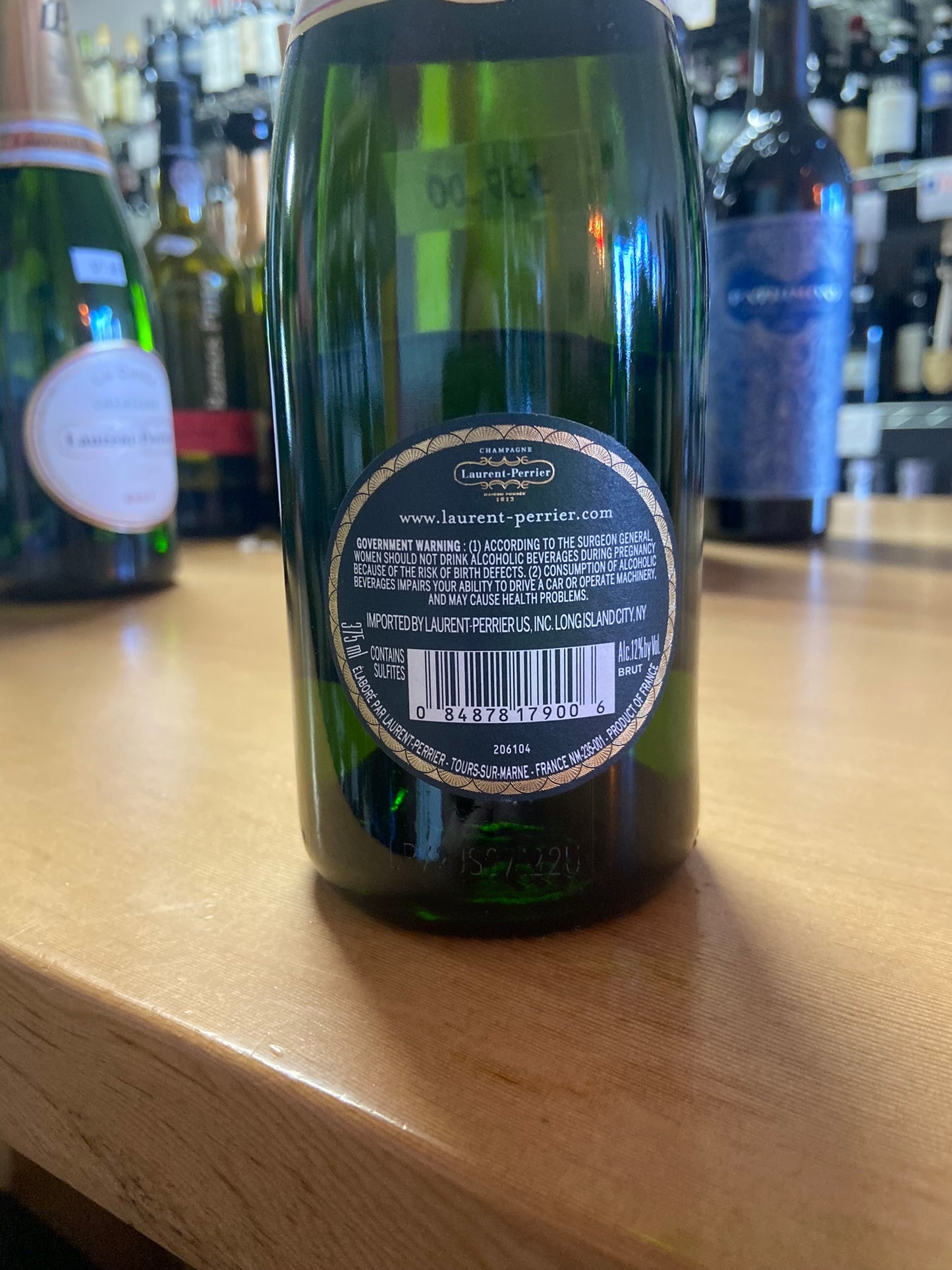 LAURENT-PIERRE NV Champagne 'La Cuvee Brut' 375 ml (Champagne, France)