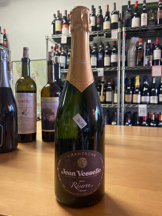JEAN VESSELLE NV Champagne 'Brut Reserve' (Champagne, France)