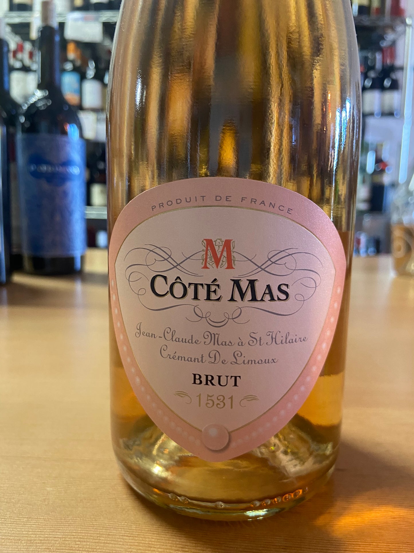 COTE MAS NV Brut Sparkling Rose 'Cremant De Limoux' (Roussillon, France)