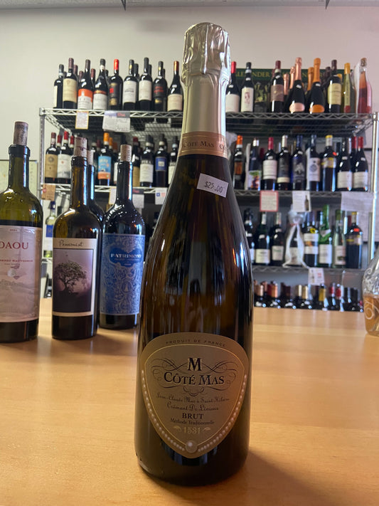 COTE MAS NV Sparkling Wine 'Cremant de Limoux Brut M' (Roussillon, France)