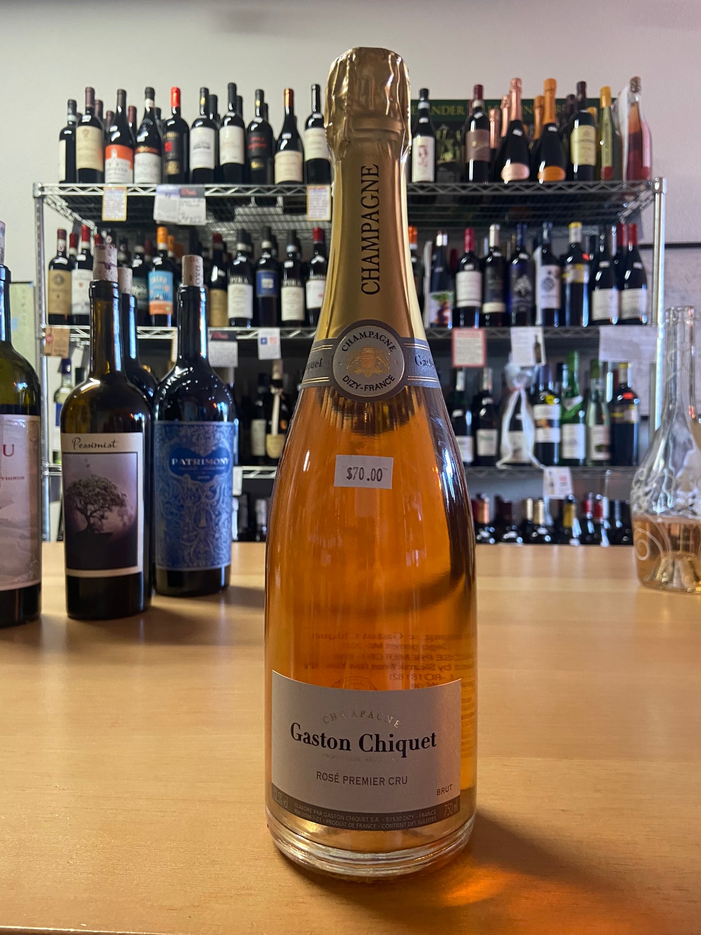 GASTON CHIQUET NV Champagne 'Rose Premier Cru' (Champagne, France)