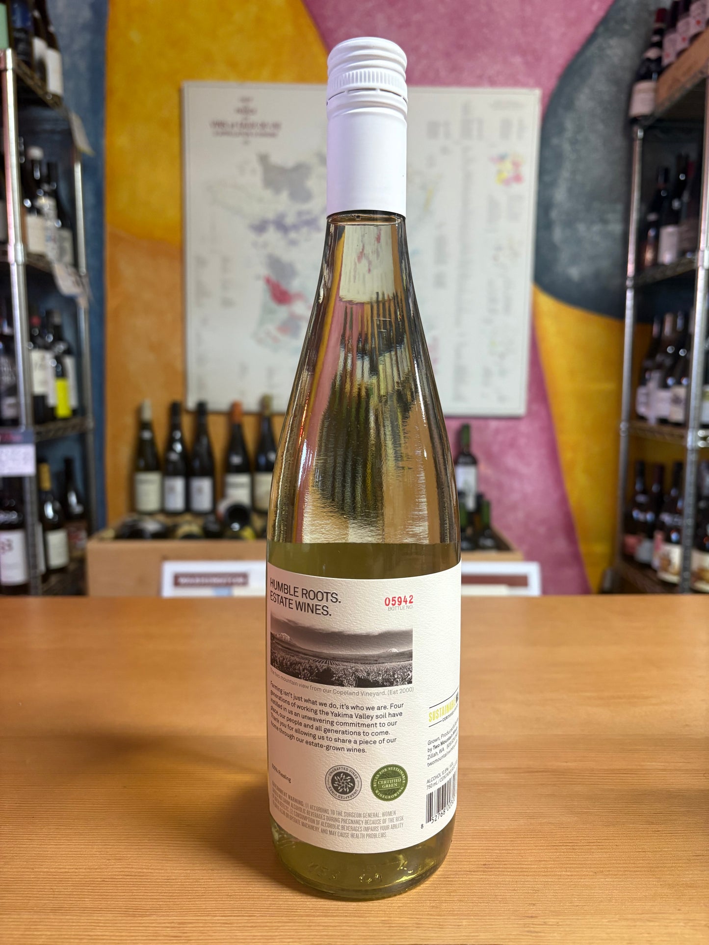 TWO MOUNTAIN 2023 Estate Riesling (Yakima Valley, WA)