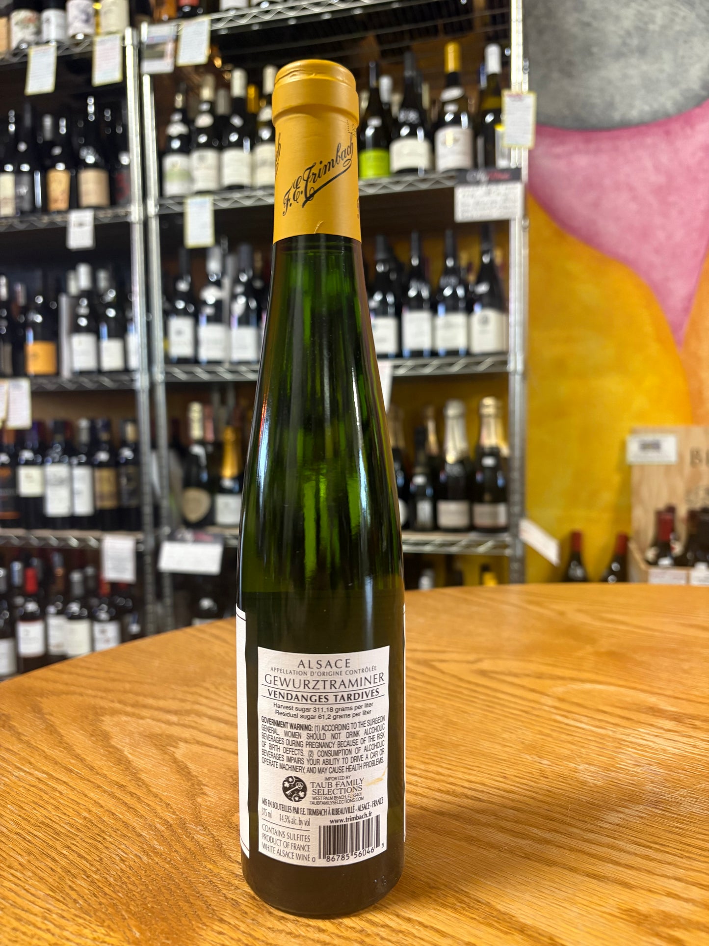 TRIMBACH 2018 Gewurztraminer 'Vendanges Tardives' 375ml (Alsace, France)