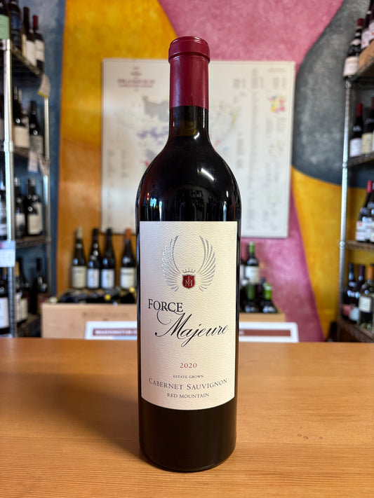 FORCE MAJEURE 2020 Estate Grown Cabernet Sauvignon (Red Mountain, WA)