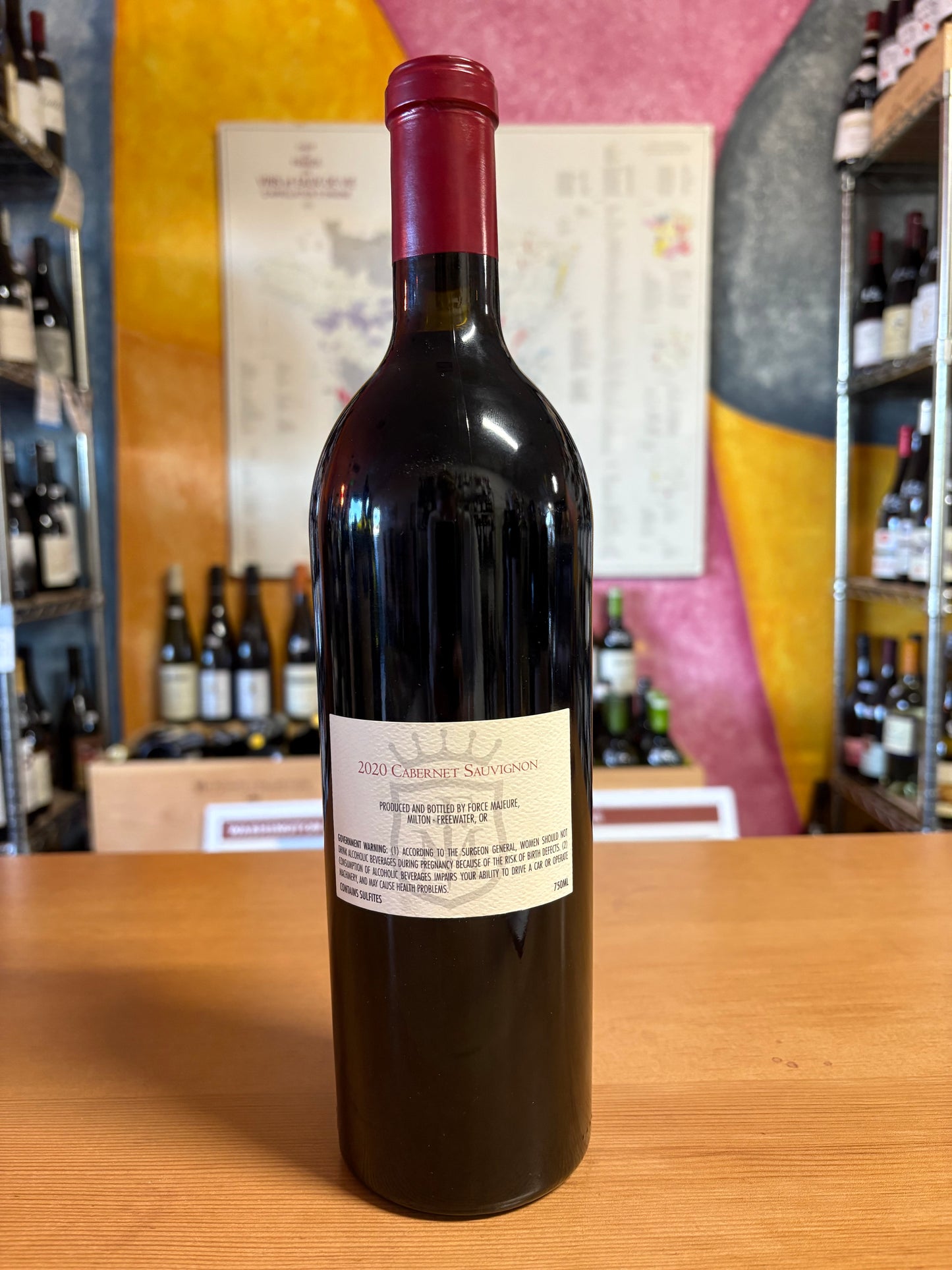 FORCE MAJEURE 2020 Estate Grown Cabernet Sauvignon (Red Mountain, WA)