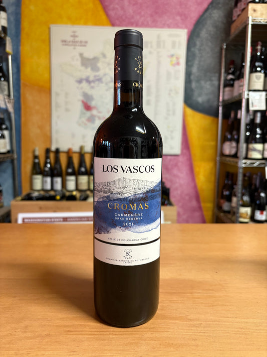 LOS VASCOS 2021 Gran Reserva Carmenere 'Cromas' (Colchagua Valley, Chile)