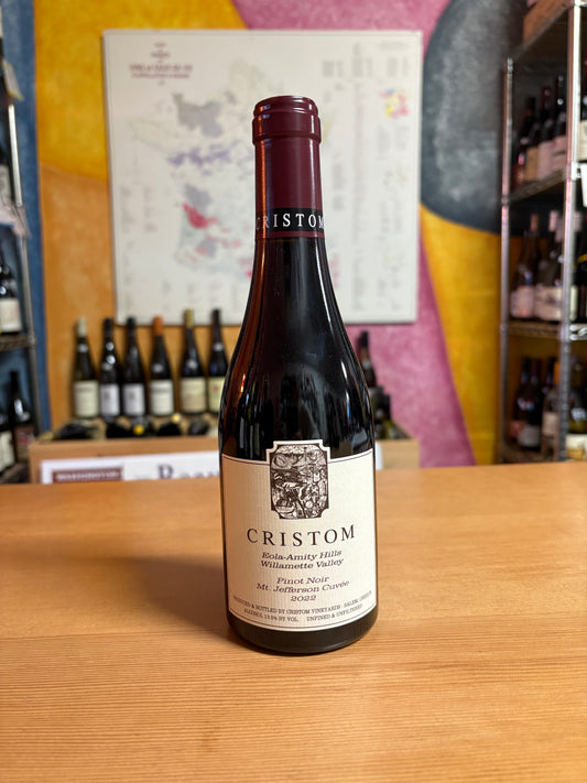 CRISTOM 2022 Pinot Noir 'Mt. Jefferson Cuvee' 375ml (Willamette Valley, OR)