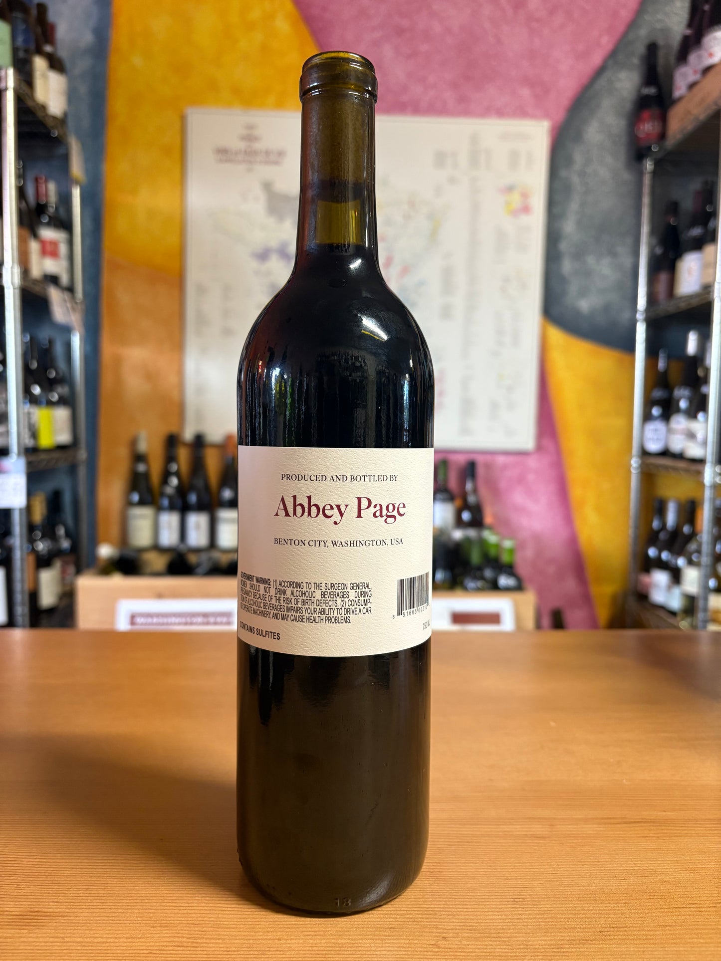 ABBEY PAGE 2018 Red Blend (Columbia Valley, WA)