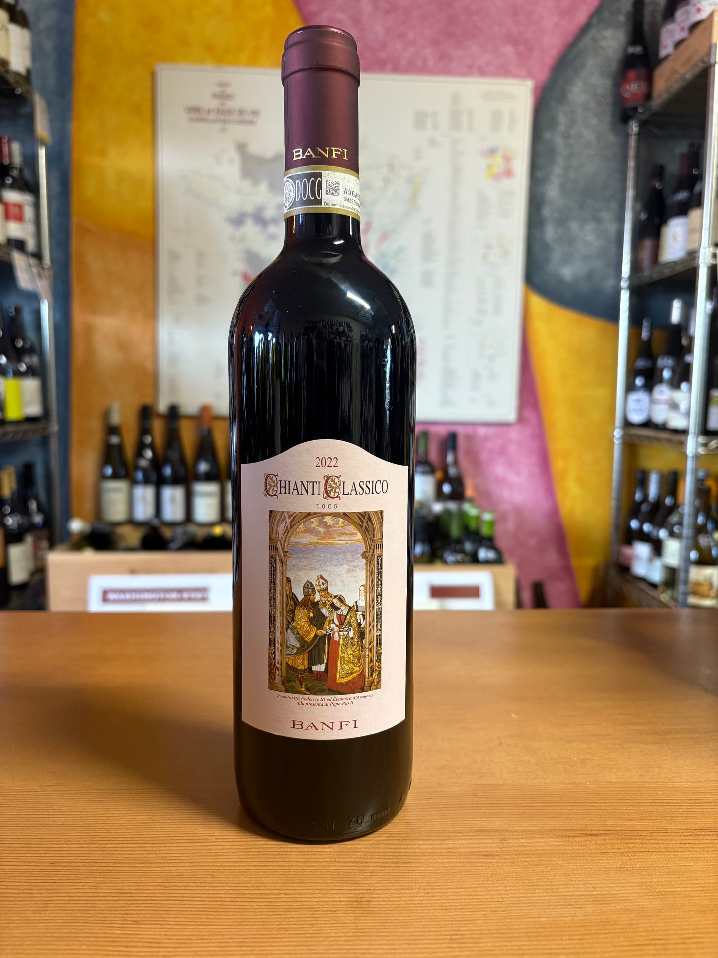 BANFI 2022 Chianti Classico 'Sangiovese Blend' (Tuscany, Italy)