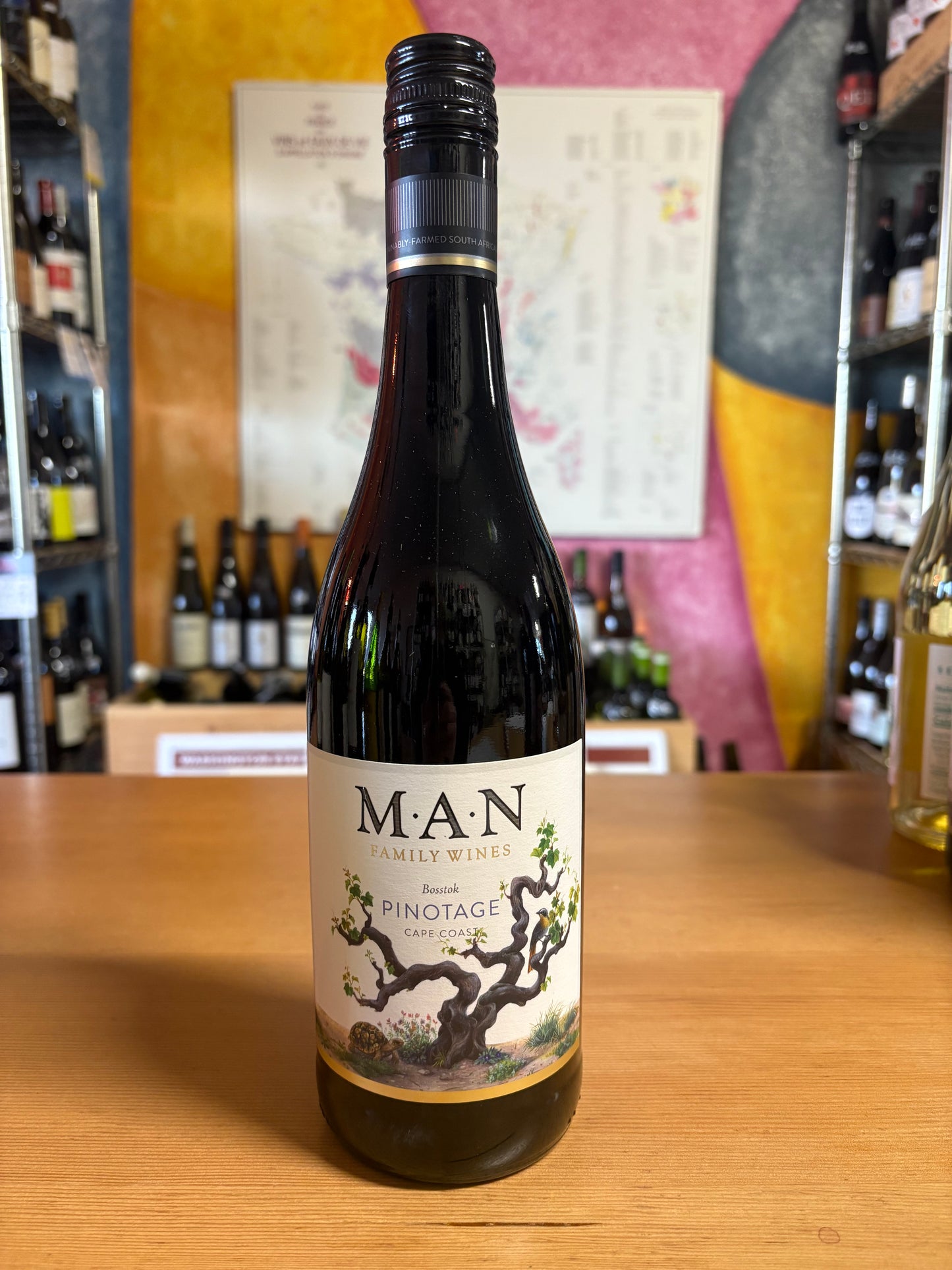 MAN FAMILY WINES 2022 Pinotage 'Bosstok' (Cape Coast, South Africa)