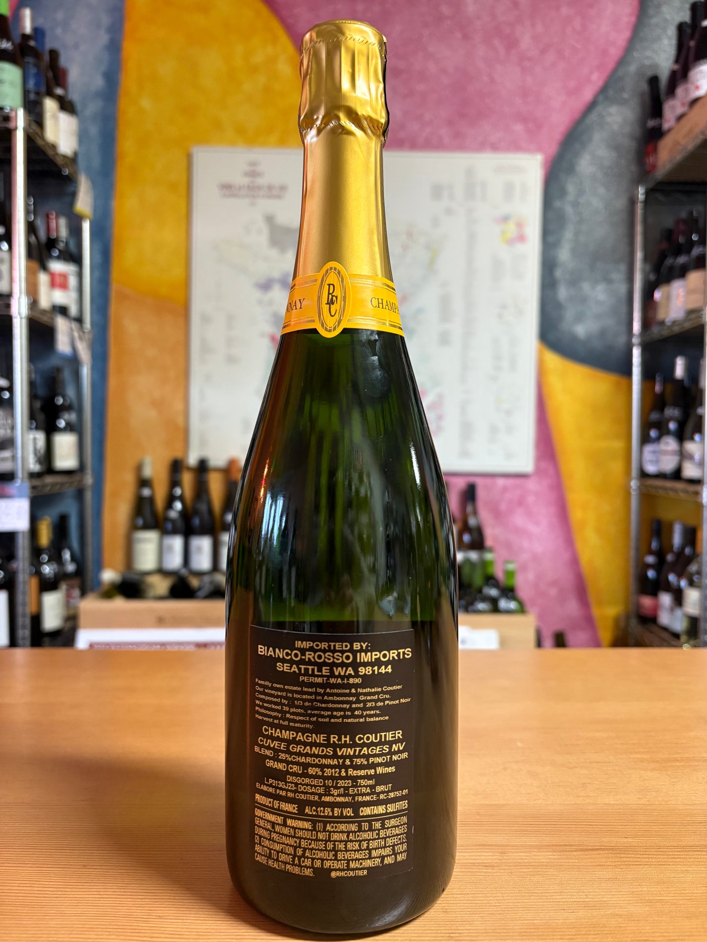 R. H. COUTIER NV Grand Cru 'Grand Vintages' (Champagne, FR)