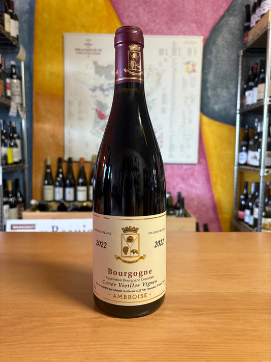 MAISON AMBROISE 2022 Bourgogne Rouge 'Cuvee Vielles Vignes' (Burgundy, France)