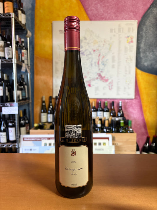 C.H. BERRES 2020 'Urziger Wurzgarten' Riesling QBA 'Trocken' (Mosel, Germany)