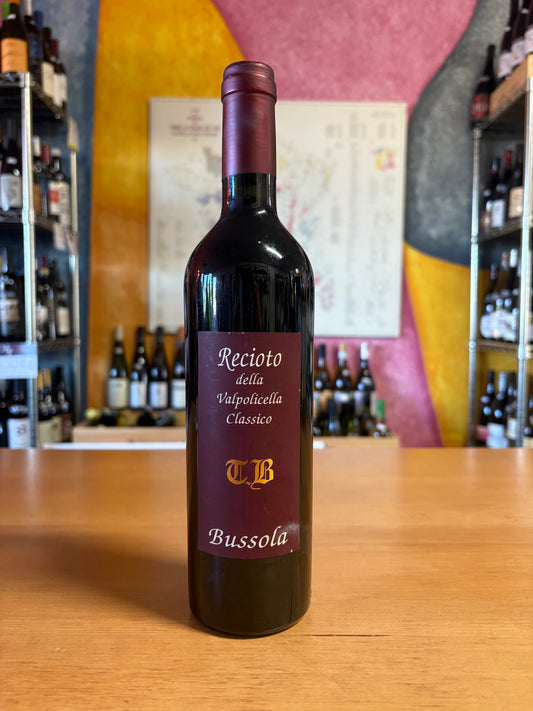 BUSSOLA 2001 Recioto della Valpolicella Classico (500ml) (Veneto, Italy)