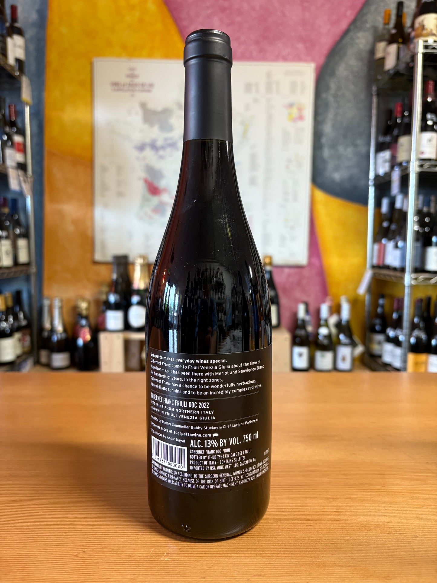 SCARPETTA 2022 Cabernet Franc (Friuli, Italy)