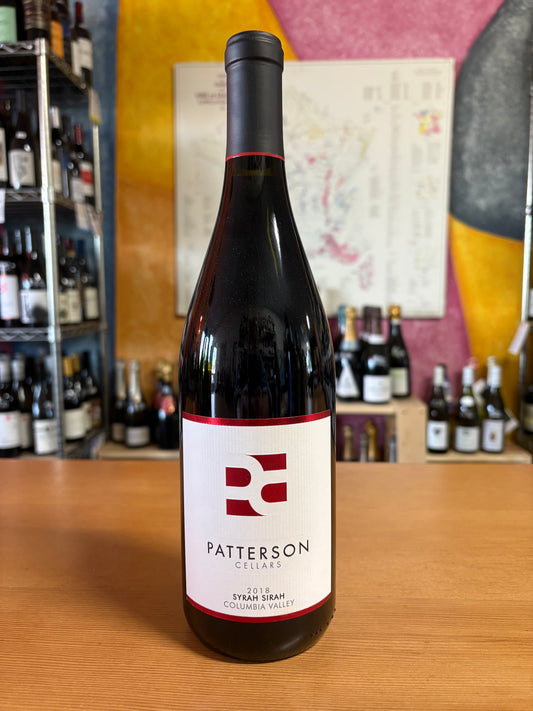PATTERSON CELLARS 2018 Syrah Sirah (Colombia Valley, WA)