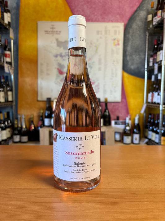 MASSERIA LI VELI 2024 Susumaniello Rosato (Puglia, Italy)