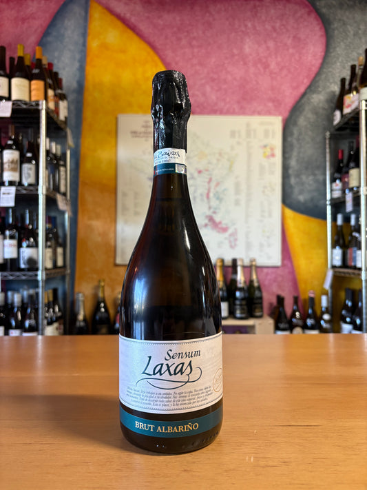 BODEGAS AS LAXAS NV Brut Albarino Sparkling Wine 'Sensum' (Rias Baixas, Spain)
