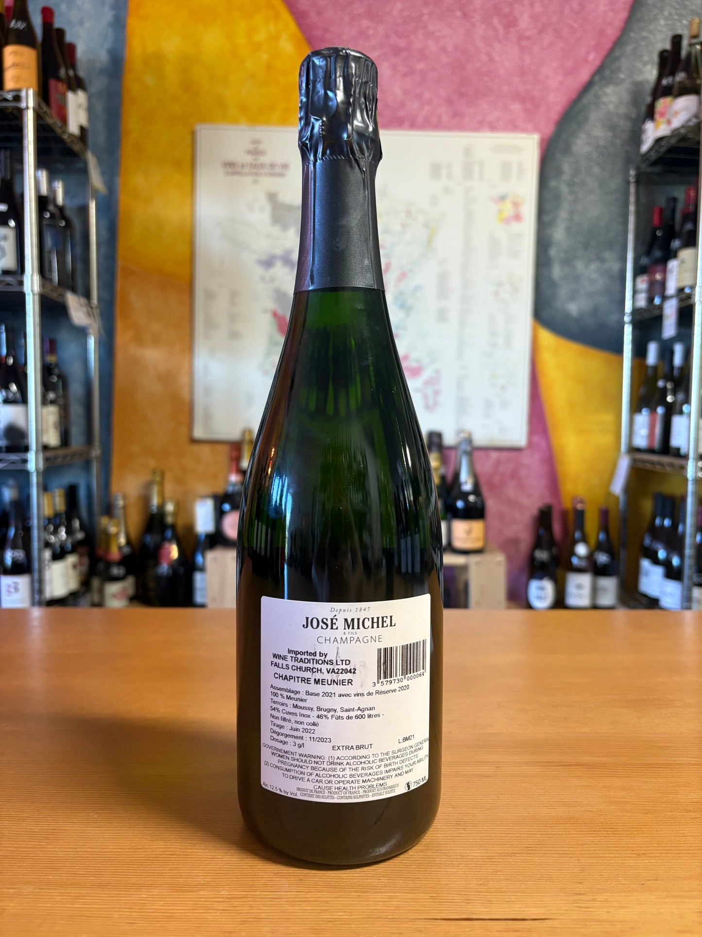 MICHEL JOSE NV Champagne Brut 'Chapitre Meunier' (Champagne, FR)