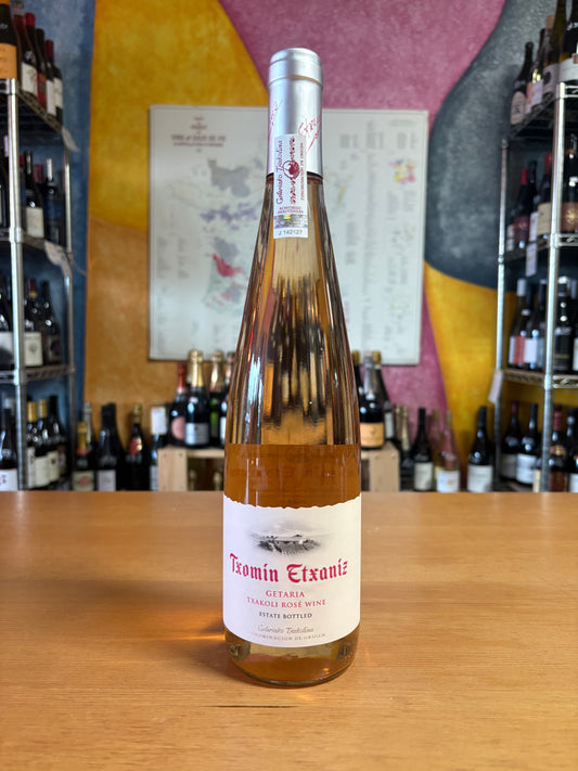TXOMIN ETXANIZ 2024 Txakoli Rose Wine (Getaria, Spain)