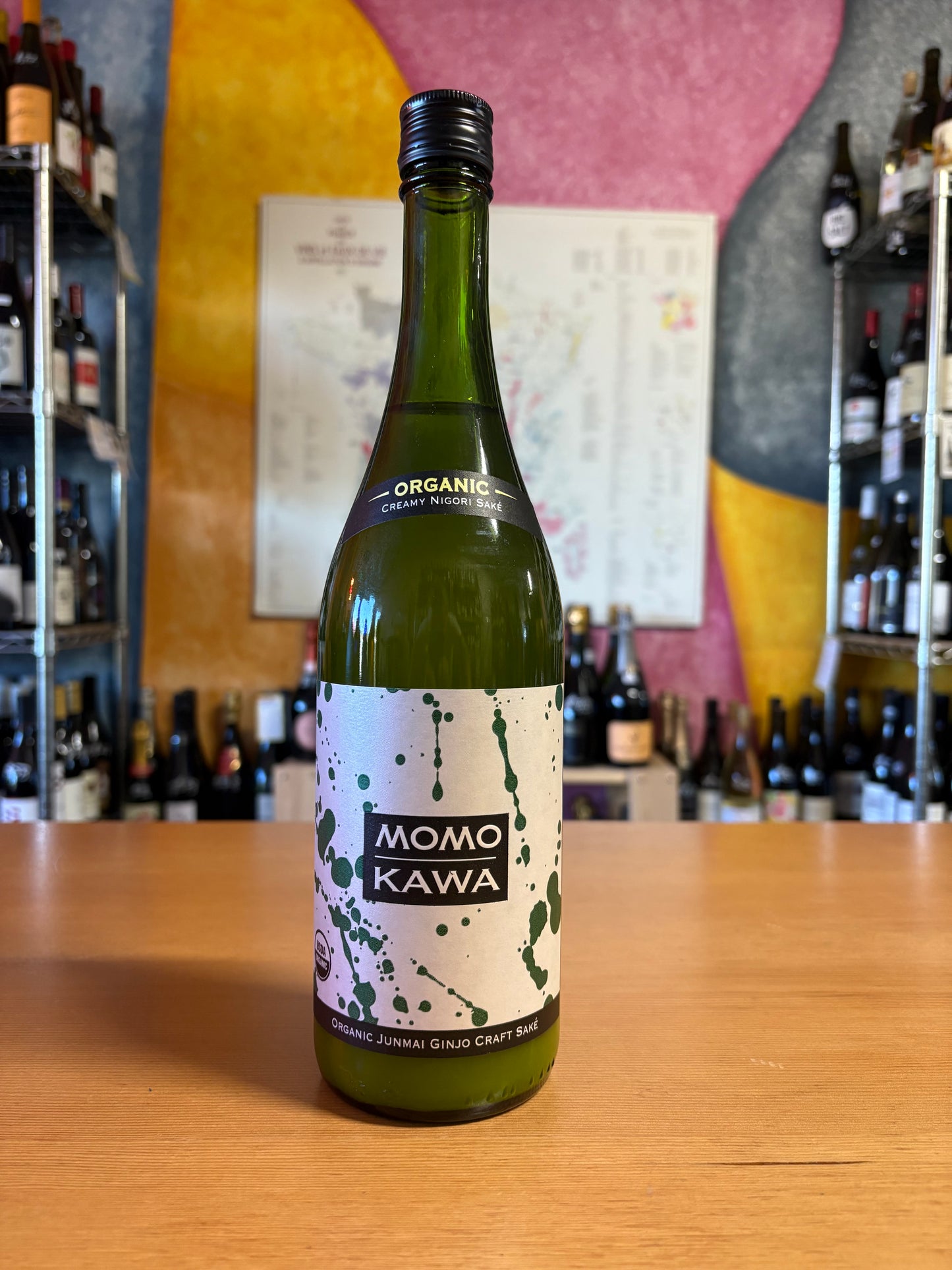 MOMOKAWA Organic Creamy Nigori Sake 750ml