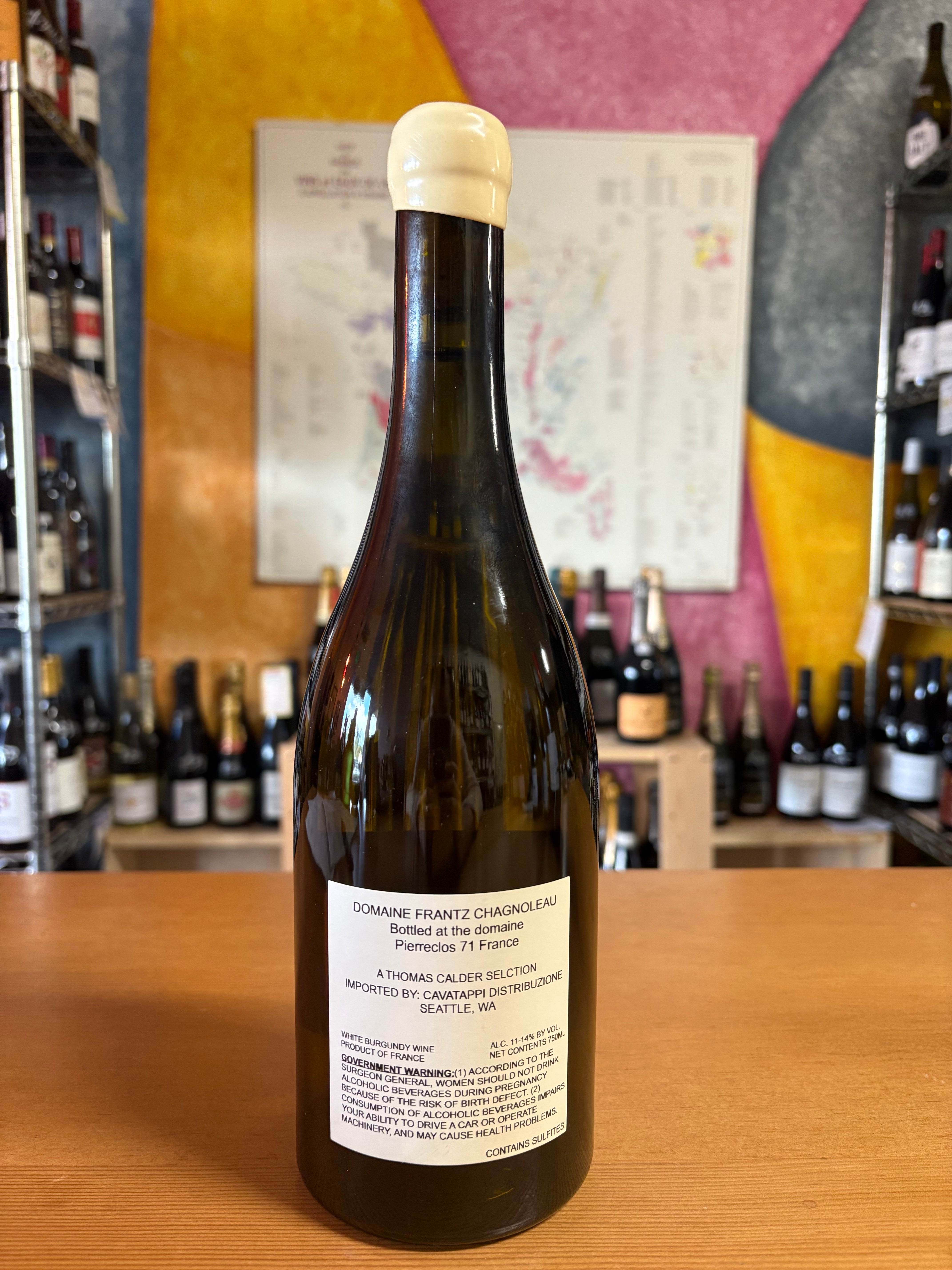 しらせワイン FRANTZ CHAGNOLEAU 2024 Saint-Veran 'Prisse a Chasselas' (Burgundy