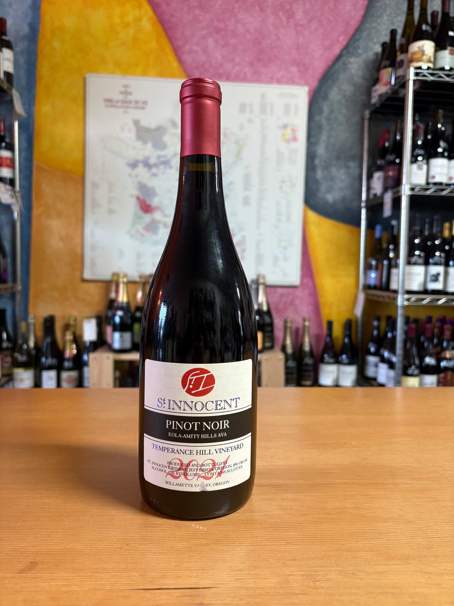 ST. INNOCENT 2021 Pinot Noir 'Temprence Hill Vineyard' (Willamette Valley, OR)