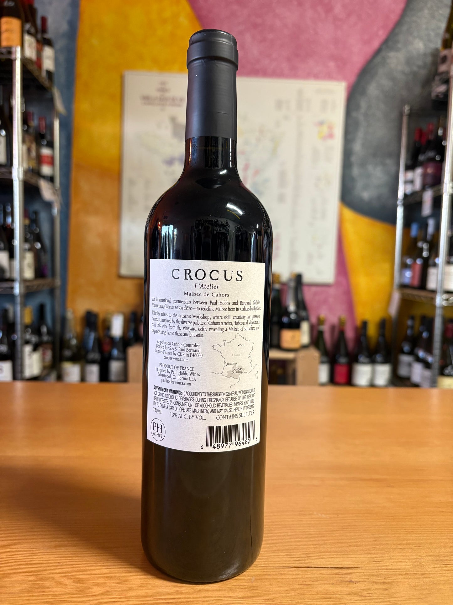 CROCUS 2021 Malbec 'L'Atelier' (Cahors, FR)