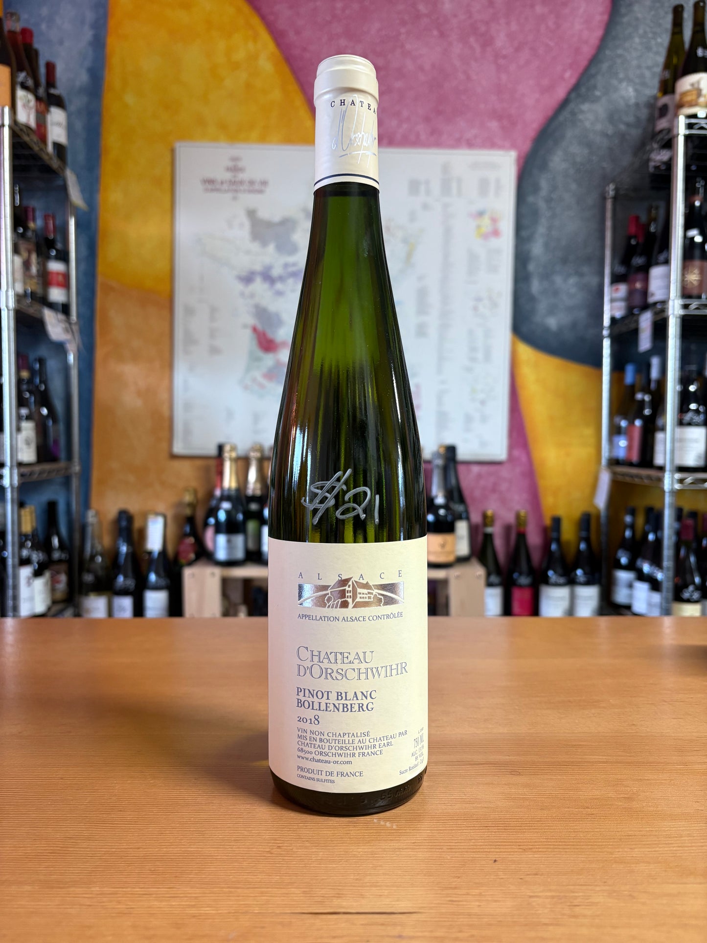 CHATEAU D'ORSCHWIHR 2018 Pinot Blanc 'Bollenberg' (Alsace, FR)
