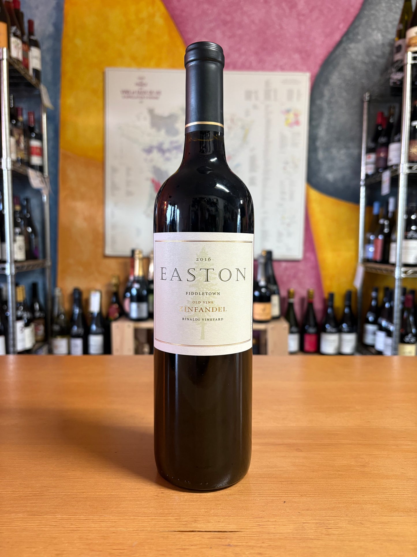 EASTON 2016 Old Vine Zinfandel 'Fiddletown' (Sierra Foothills, CA)
