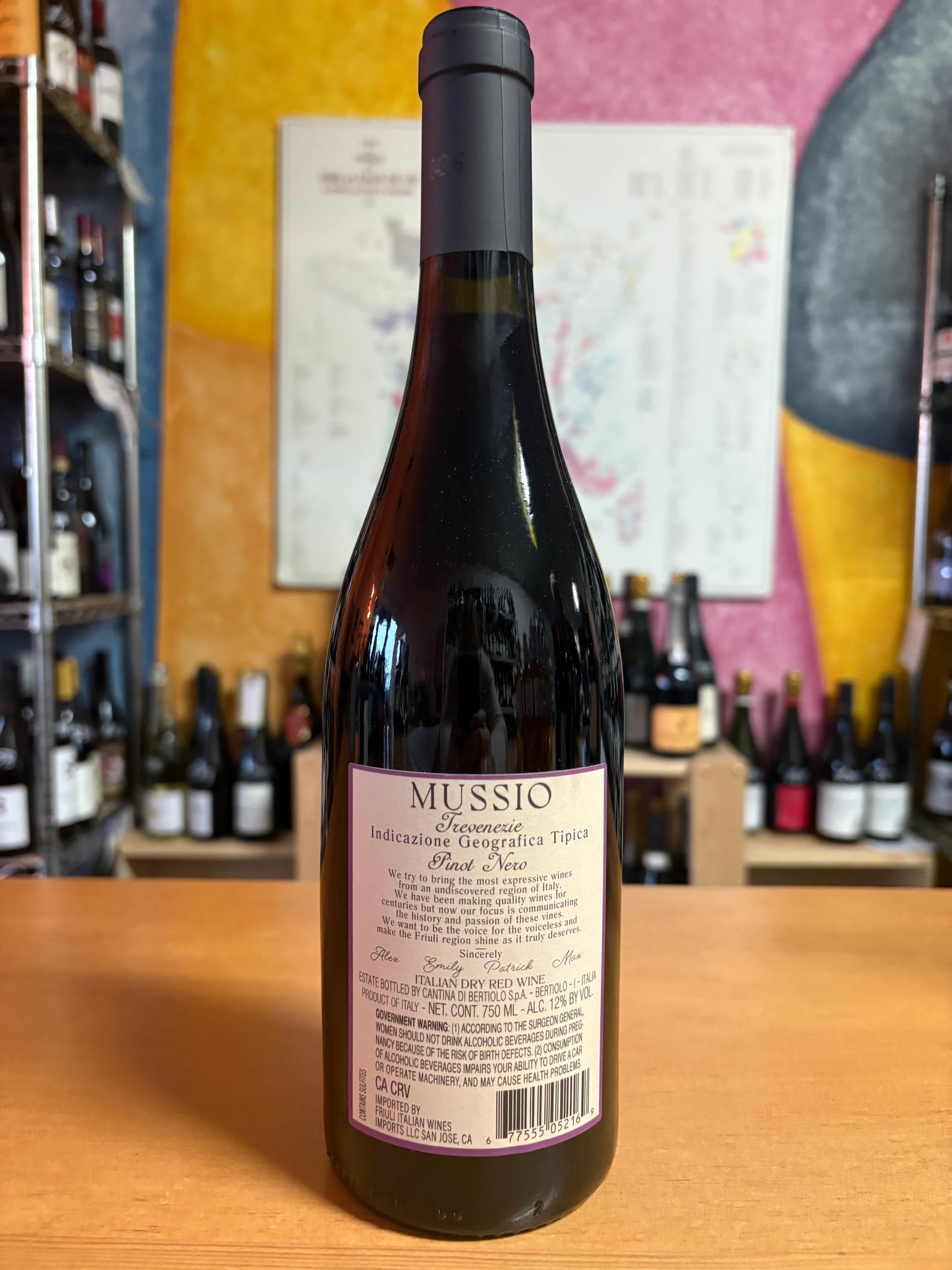 MUSSIO 2023 Pinot Nero (Friuli, IT)