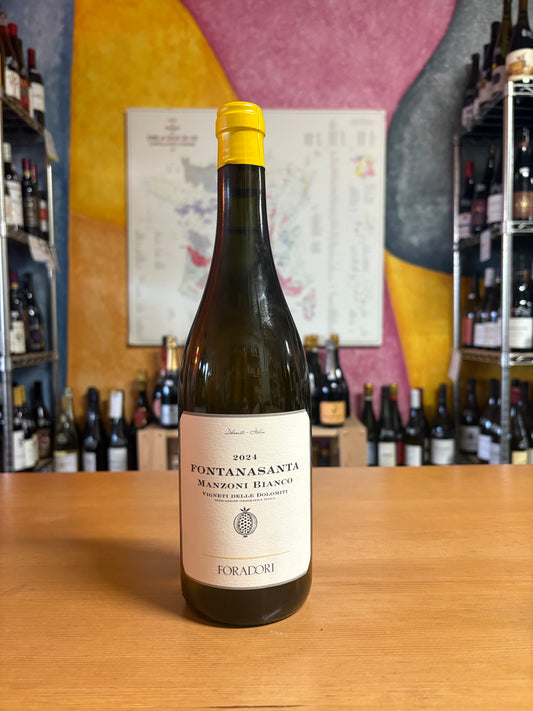 FORADORI 2024 Manzoni Bianco 'Fontanasanta' (Trentino, IT)