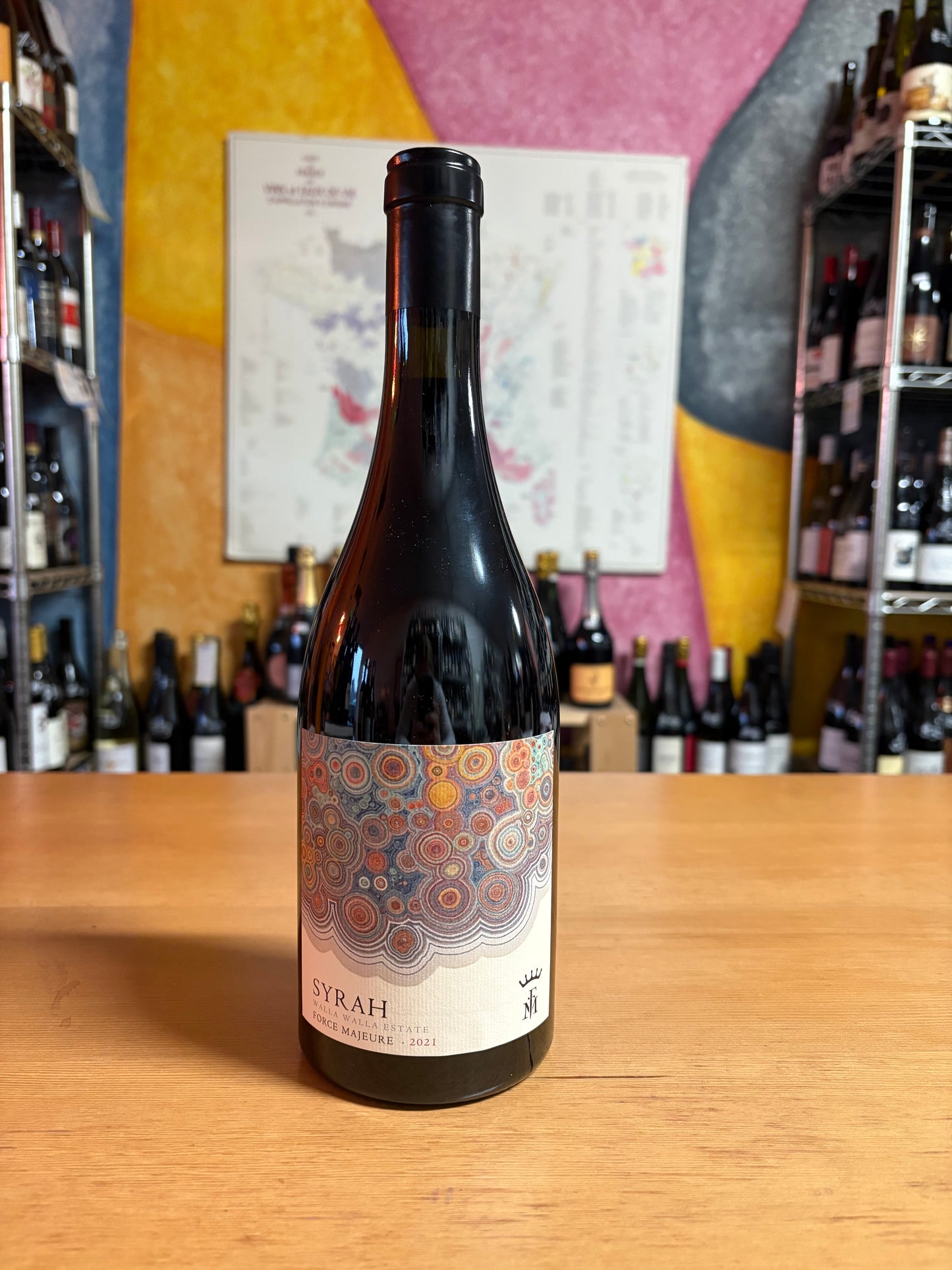 FORCE MAJEURE 2021 Syrah 'Walla Walla Estate' (Red Mountain, WA)