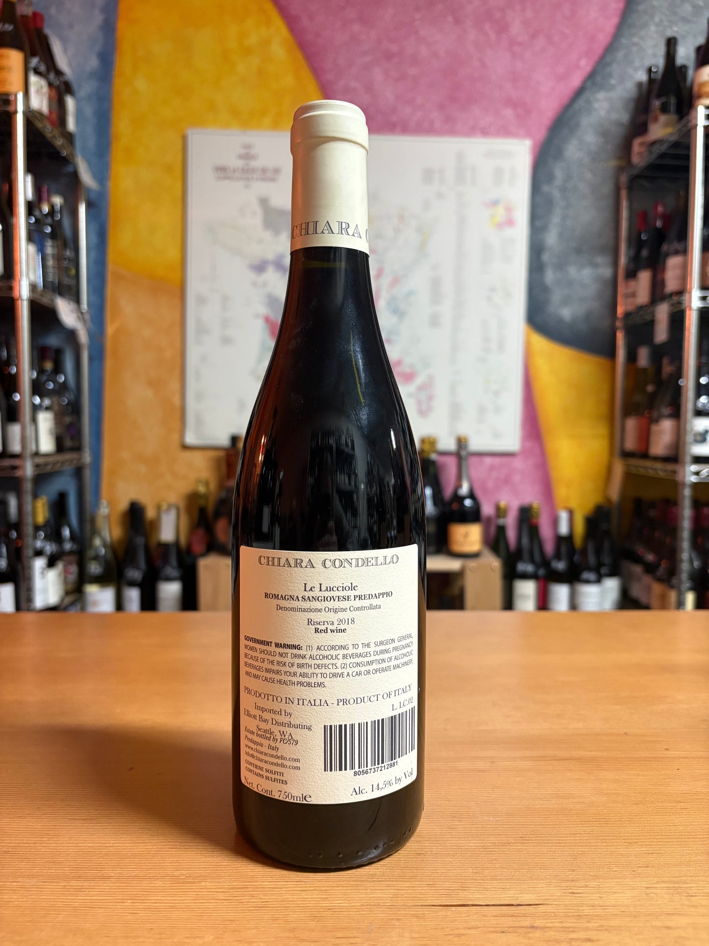 CHIARA CONDELLO 2018 Sangiovese Riserva 'Le Lucciole' (Romagna, IT)