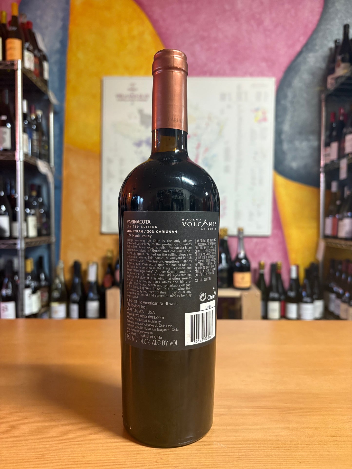 BODEGAS VOLCANES 2021 'Parinacota' (Maule Valley, Chile)